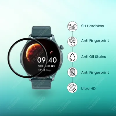 ZEBLAZE BTALK 3 PRO Screen Protector Full Coverage Anti Scratch Anti Fingerprint Automatic Scratch Repair Easy Install